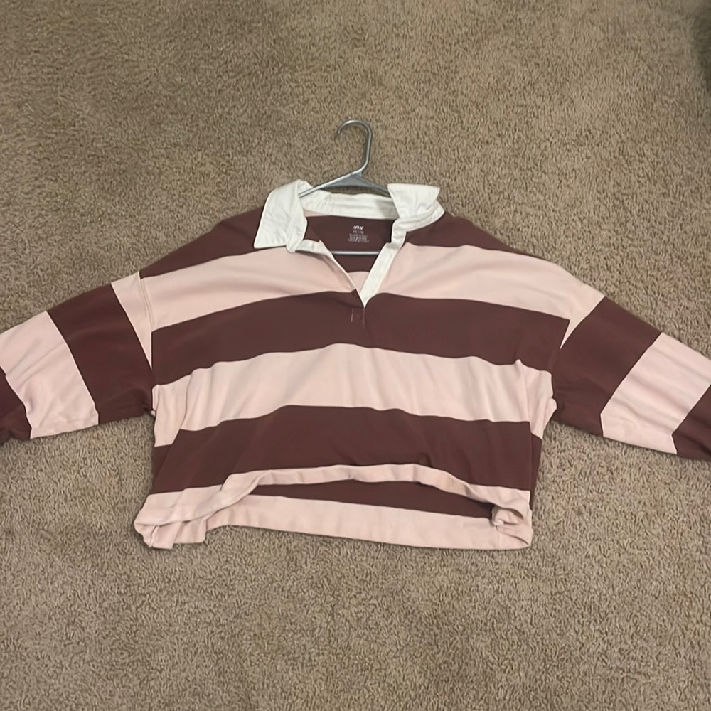 aerie collared shirt, worn once, good as new.